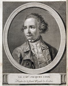 Capitano James Cook, membro della Royal Society di Londra