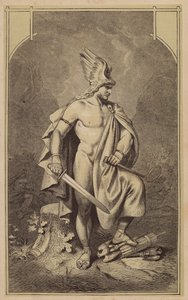Arminio, Hermann Der Cherusker (incisione) da (after) German School