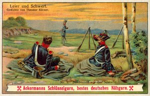 Canzone dei confederati prima della battaglia da (after) German School