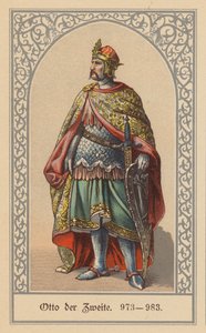Ottone II, Re di Germania e Italia e Sacro Romano Imperatore da (after) German School