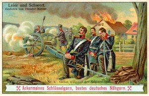 Preghiera durante la battaglia da (after) German School