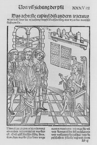 Il libro di Cirurgia di Hieronymus Brunschwig (litografia) da (after) German School