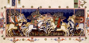 Scena di battaglia (Crociate immaginate) - in 
