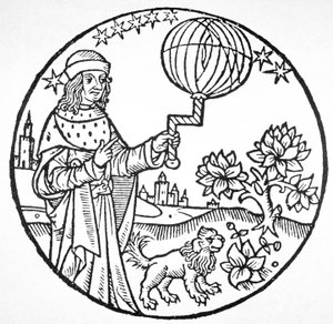 Ritratto ideale di Aristotele (384-322 a.C.), copia di un
