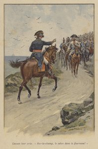 Lannes gridò loro: "Rinfoderate immediatamente la spada!" da (after) Paris
