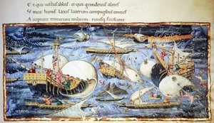 Navi a vela, illustrazione per l
