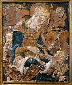 Madonna col Bambino, bassorilievo da (attr. to) Donatello