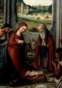 Natività da (attr. to) Master of Jativa