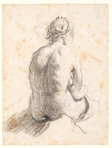 Studio di un nudo femminile da (attr. to) Rembrandt Harmensz. van Rijn