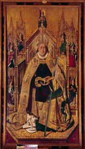 San Domenico di Silos sul trono da Bermejo