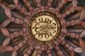 Dettaglio della volta da (c.1489 1534) Correggio