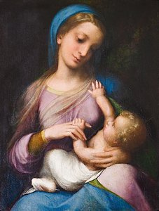 Madonna con Bambino o Madonna Campori da (c.1489 1534) Correggio