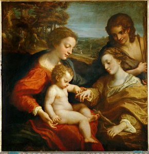 Il matrimonio mistico di Santa Caterina d