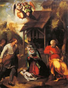 Adorazione dei pastori da (c.1489 1534) Correggio