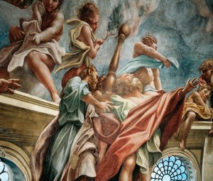 Apostolo, dettaglio dall