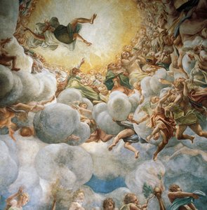 Eva e Maria ascendenti (dettaglio) da (c.1489 1534) Correggio