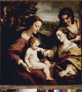 Il matrimonio mistico di Santa Caterina