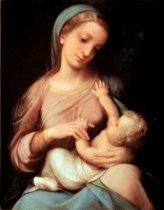 Madonna col Bambino da (c.1489 1534) Correggio