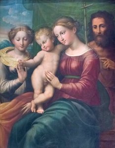 Il matrimonio mistico di Santa Caterina da Innocenzo da Imola
