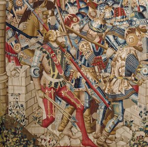 La Guerra di Troia: La Distruzione di Troia, c.1470 da (fl.1450 75) Master of Coetivy