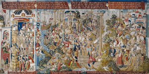 La guerra di Troia: Il ratto di Elena, c.1470 da (fl.1450 75) Master of Coetivy