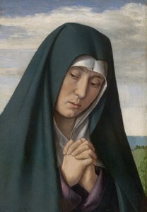 Frammento di Cristo che porta la croce: Vergine in lutto da (fl.c.1483 c.1529) Master of Moulins