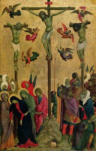 La crocifissione da (school of) Duccio di Buoninsegna