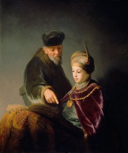 Un giovane studioso e il suo tutore, c. 1629-30 da studio of Rembrandt Harmensz. van Rijn