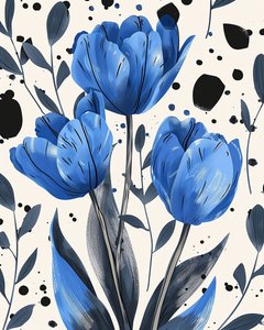 Tulipani blu di David