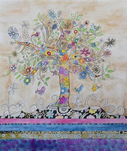 Albero hippie da Marys Watercolors