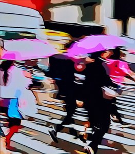 Umbrella pink