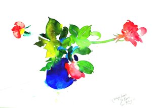 Rose di Jackie 35 x56 da Simon Fletcher