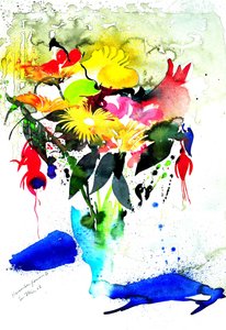 Fiori di novembre II 56x36