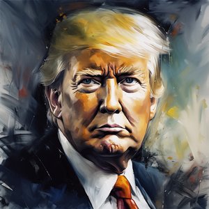 Quadro di Donald Trump, stampe d