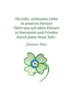 Un portafortuna per tutti nel mondo - Versione 1 da Johanna Thier