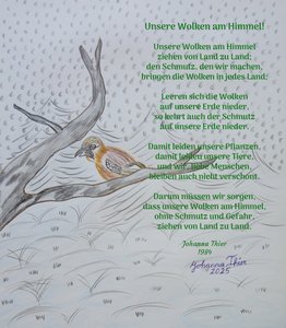 Le nostre nuvole nel cielo da Johanna Thier