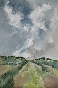 Strada nel verde
