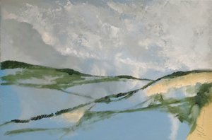 Hügel am Himmel von M. Vet