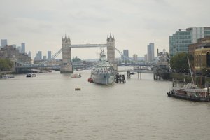 Il London Bridge sul Tamigi, nel cuore di Londra