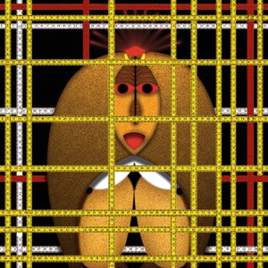 Lockdown (Ia) - (aus der Serie Animal Rationale) da Alexander Eibach