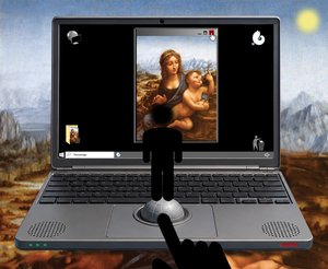 Via Crucis (dalla serie Windows) da Alexander Eibach