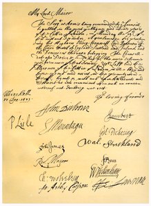 Lettera al Lord Sindaco di Londra, 17 dicembre 1653 da 2nd Earl of Manchester Edward Montagu