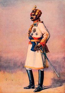 Un Maharaja indiano, 1913 da AC Lovett