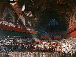 Processo di Lord Melville nella Westminster Hall nell