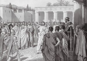 Congresso degli Stati del Peloponneso a Sparta, 432 a.C. da A.C. Weatherstone
