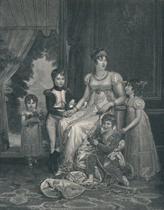 Marie-Annunciade-Caroline Bonaparte, c. 1810, 1896 da AE Anderson