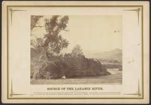 Sorgente del fiume Laramie. [Wyoming].