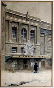 Vista del Théâtre des Funambules sul boulevard du Crime da A.P. Martial
