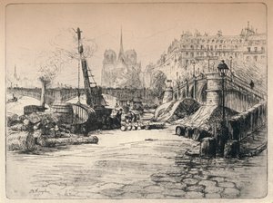 Notre-Dame e il Quai de Bethune