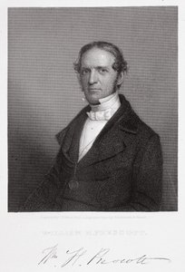William Hickling Prescott, inciso da Thomas B. Welch (1814-74) da un dagherrotipo